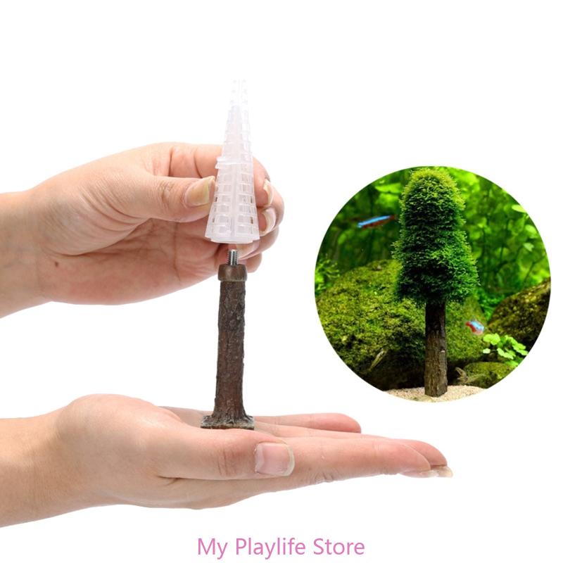 Planted Aquarium Moss - Aquarium Moss Decoration Fish Tank Plant