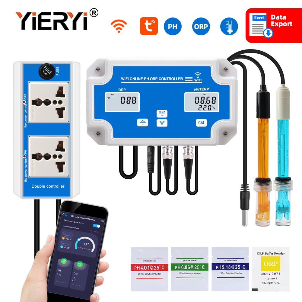 Planted Aquarium Test Kit - Smart WIFI Online Meter PH ORP