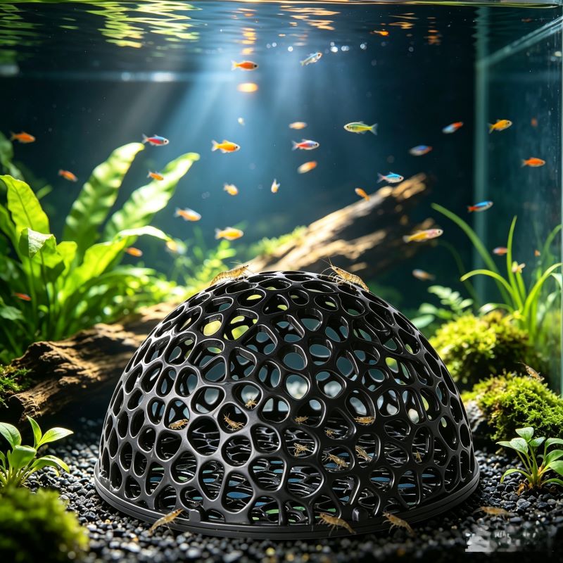 Planted Aquarium Moss - Aquarium Hideouts Cave Shelter for Small