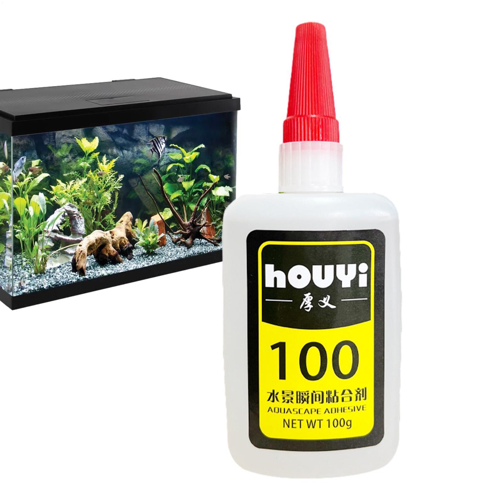 Aquarium Planted Plants - 50/100g Clear Instant Glue Aquascaping Waterproof