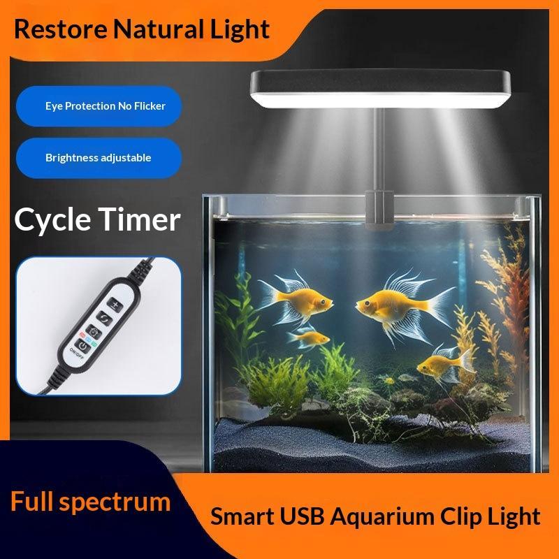 Aquarium Planted Plants - Full Spectrum LED Aquarium Light 360