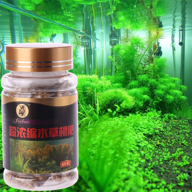 Aquarium Plant Root Fertilizer - 60 Count Root Capsules Aquarium Plant