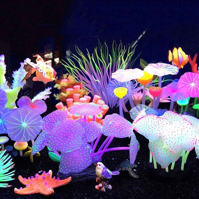 Silicone Glowing Landscape Art - Aquarium Planted Substrate review and price