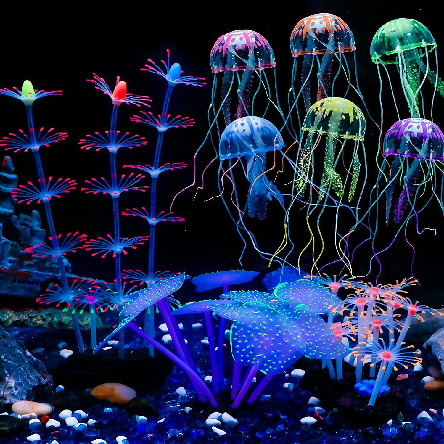 Silicone Glowing Landscape Art - Aquarium Planted Substrate review and price