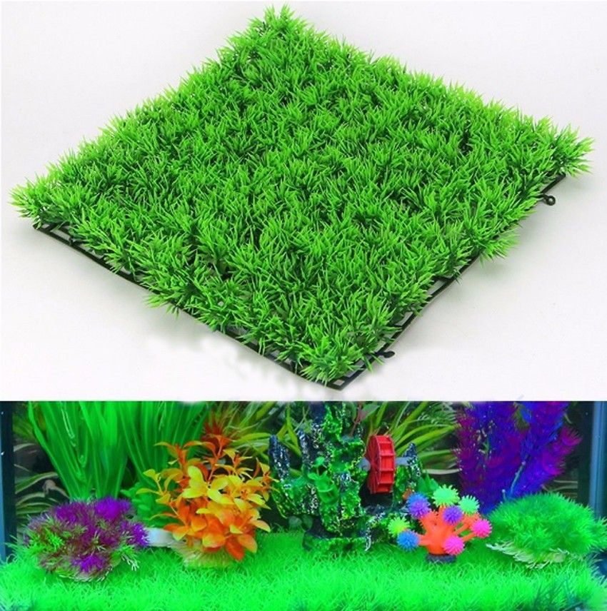 Artificial Green Grass Plant L - Planted Aquarium Moss review and price