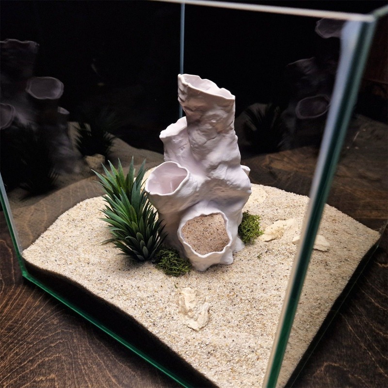 Hot Sale 3D Printed Coral Tunn - Planted Aquarium Betta review and price