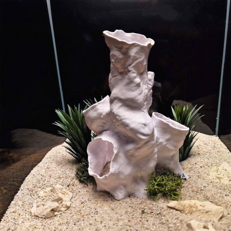 Hot Sale 3D Printed Coral Tunn - Planted Aquarium Betta review and price