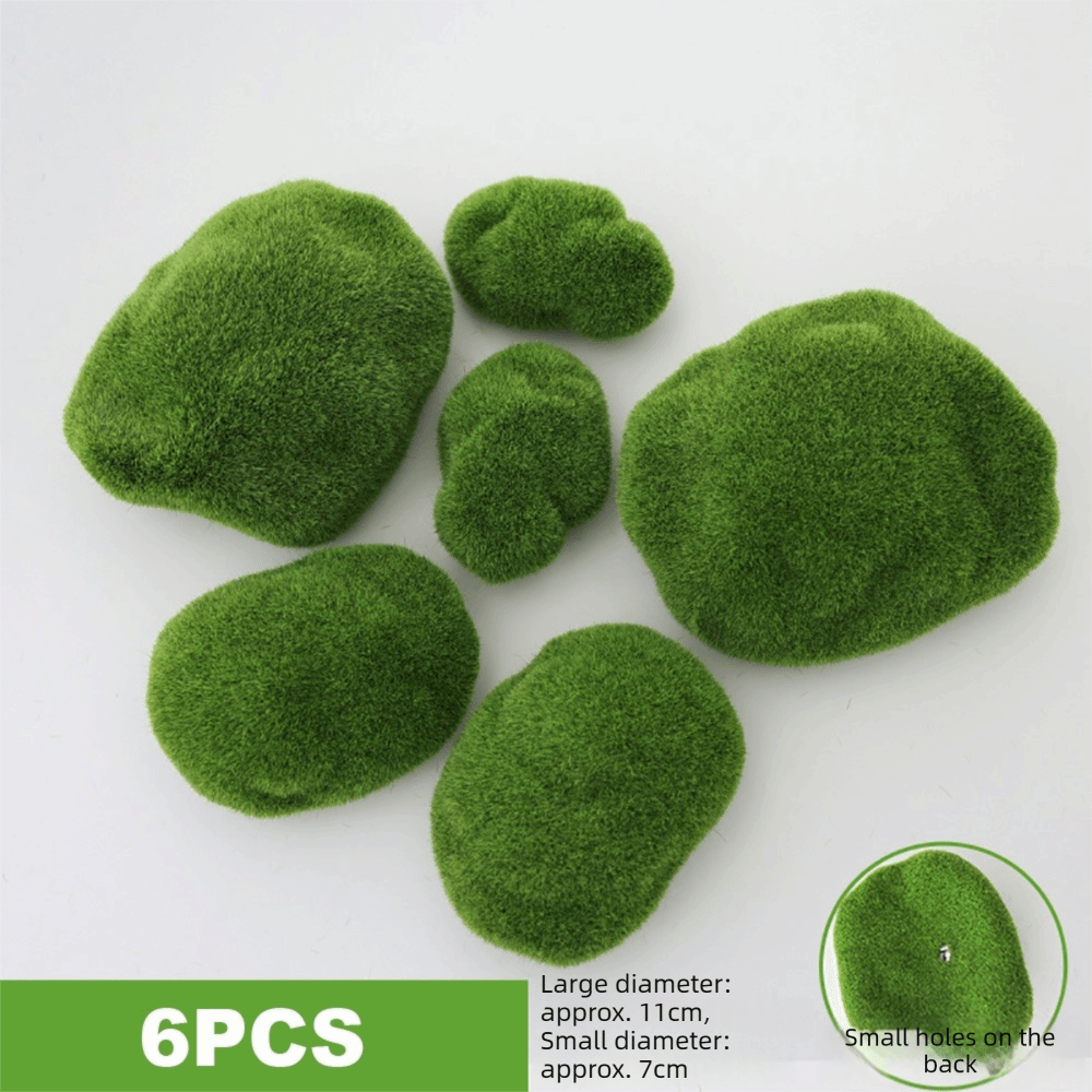 2/4/6/10PCS Green Artificial M - Planted Aquarium Moss review and price