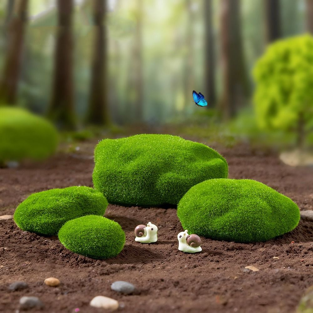 2/4/6/10PCS Green Artificial M - Planted Aquarium Moss review and price