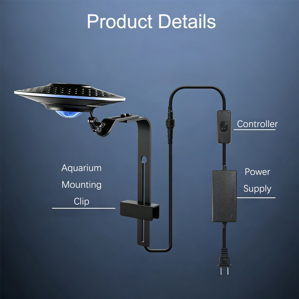 New UFO LED Fish Aquarium Ligh - Planted Aquarium Algae review and price