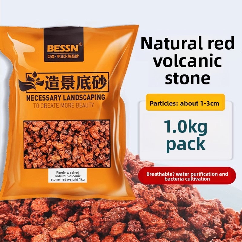 BESSN Volcanic Rock Aquarium S - Aquarium Planted Sand review and price