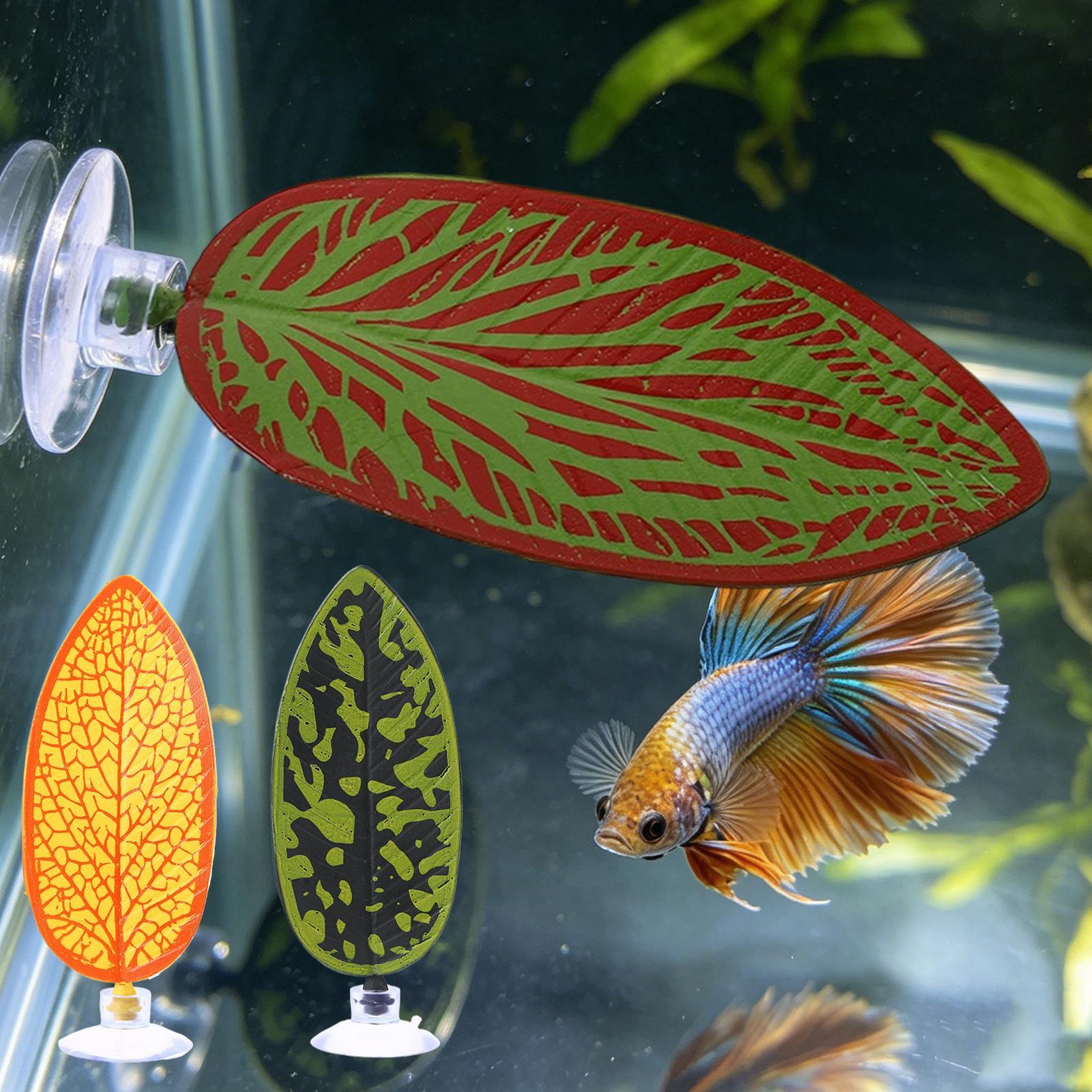 3Pcs Artificial Aquarium Leaf  - Planted Aquarium Betta review and price