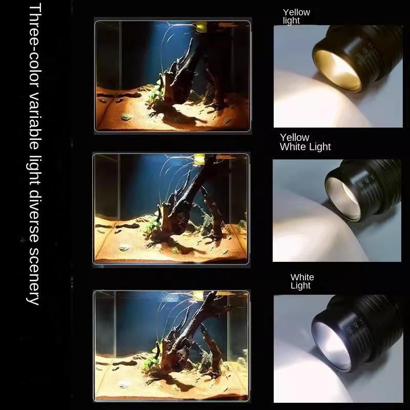 Modern Fish Tank LED Aquarium  - Aquarium Plant Growth Light review and price