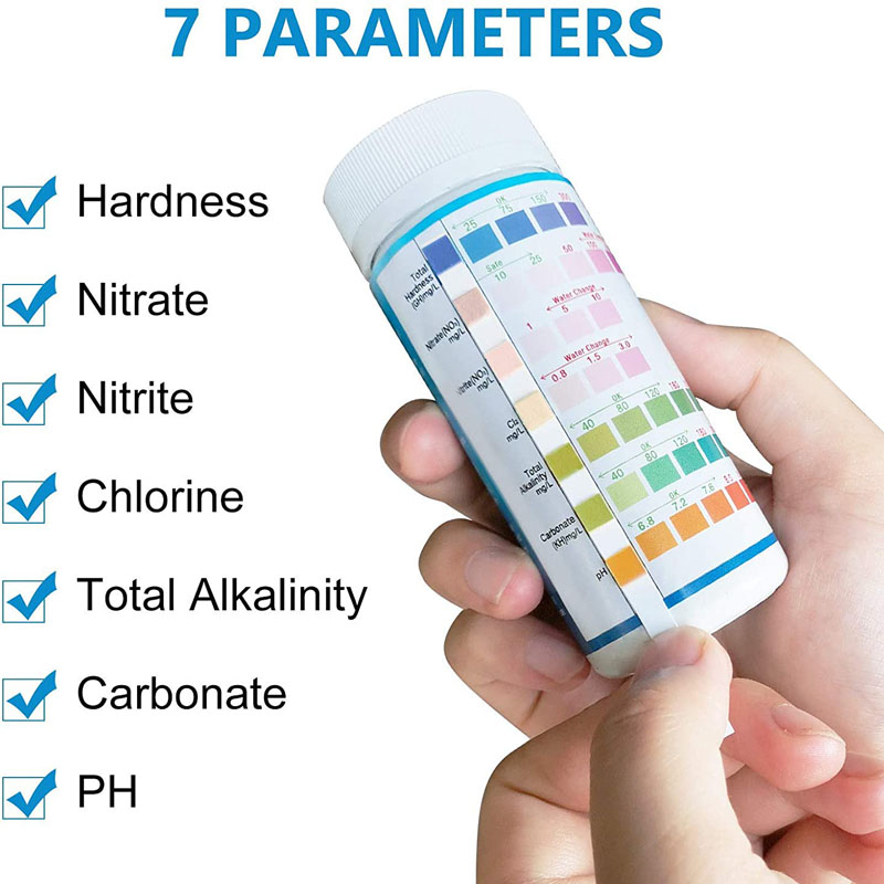 7-IN-1 Aquarium Test Strips 10 - Planted Aquarium Test Kit review and price