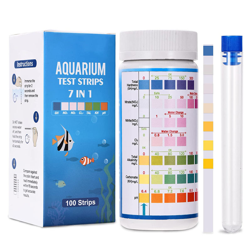 7-IN-1 Aquarium Test Strips 10 - Planted Aquarium Test Kit review and price