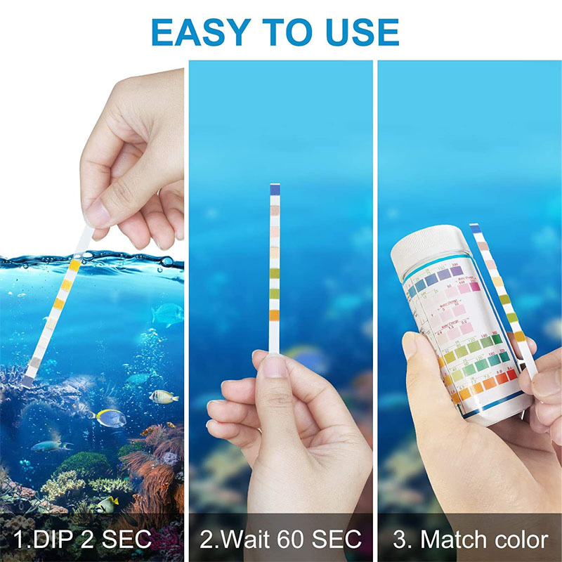 7-IN-1 Aquarium Test Strips 10 - Planted Aquarium Test Kit review and price