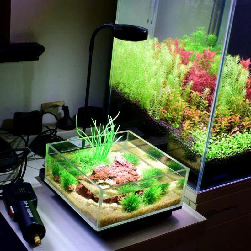 Mini LED Aquarium Light With B - Aquarium Plant Growth Light review and price