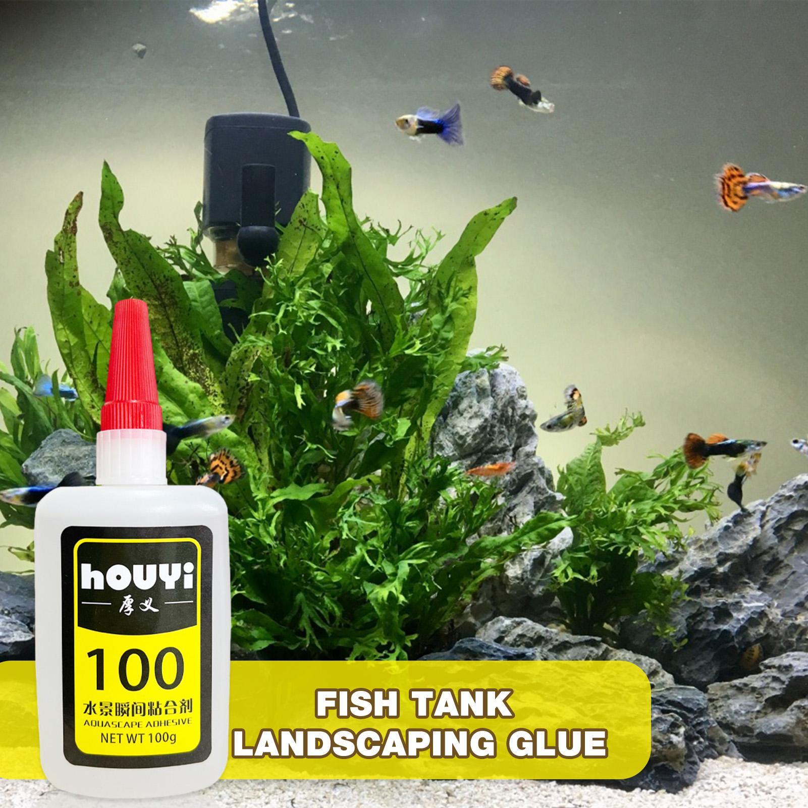 50/100g Clear Instant Glue Aqu - Aquarium Planted Plants review and price