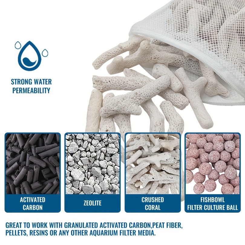 Reusable Zipper Filter Media B - Planted Aquarium Media review and price