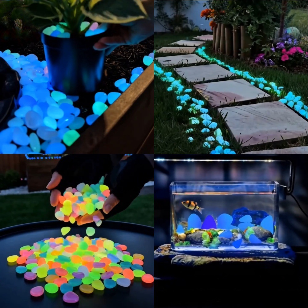 Colorful Glow In The Dark Lumi - Aquarium Planted Plants review and price