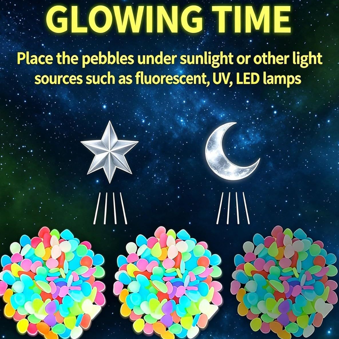 Colorful Glow In The Dark Lumi - Aquarium Planted Plants review and price