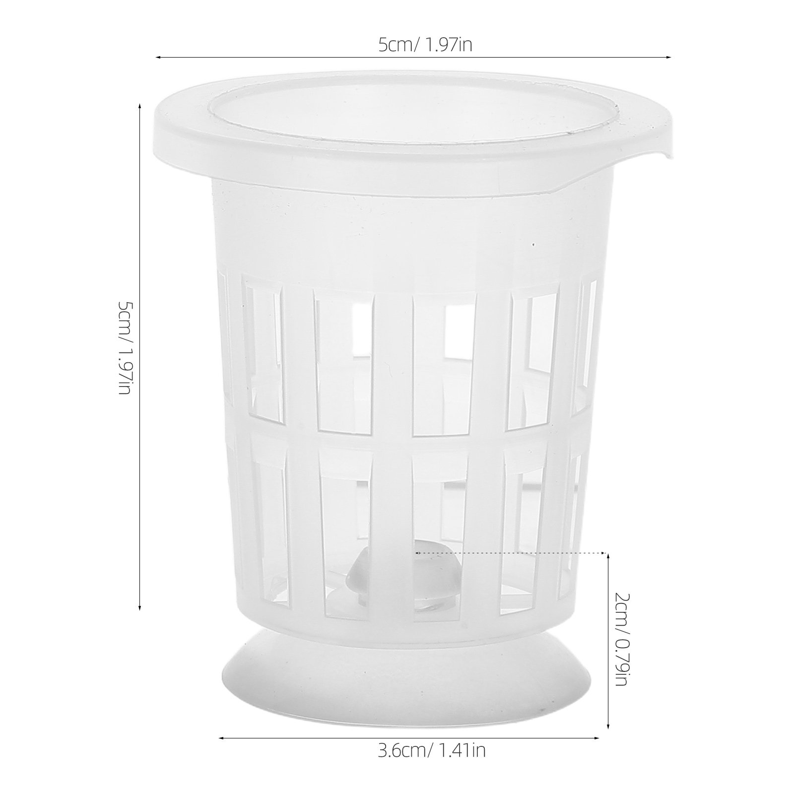 1Set Hydroponic Net Pot with S - Aquarium Planted Plants review and price