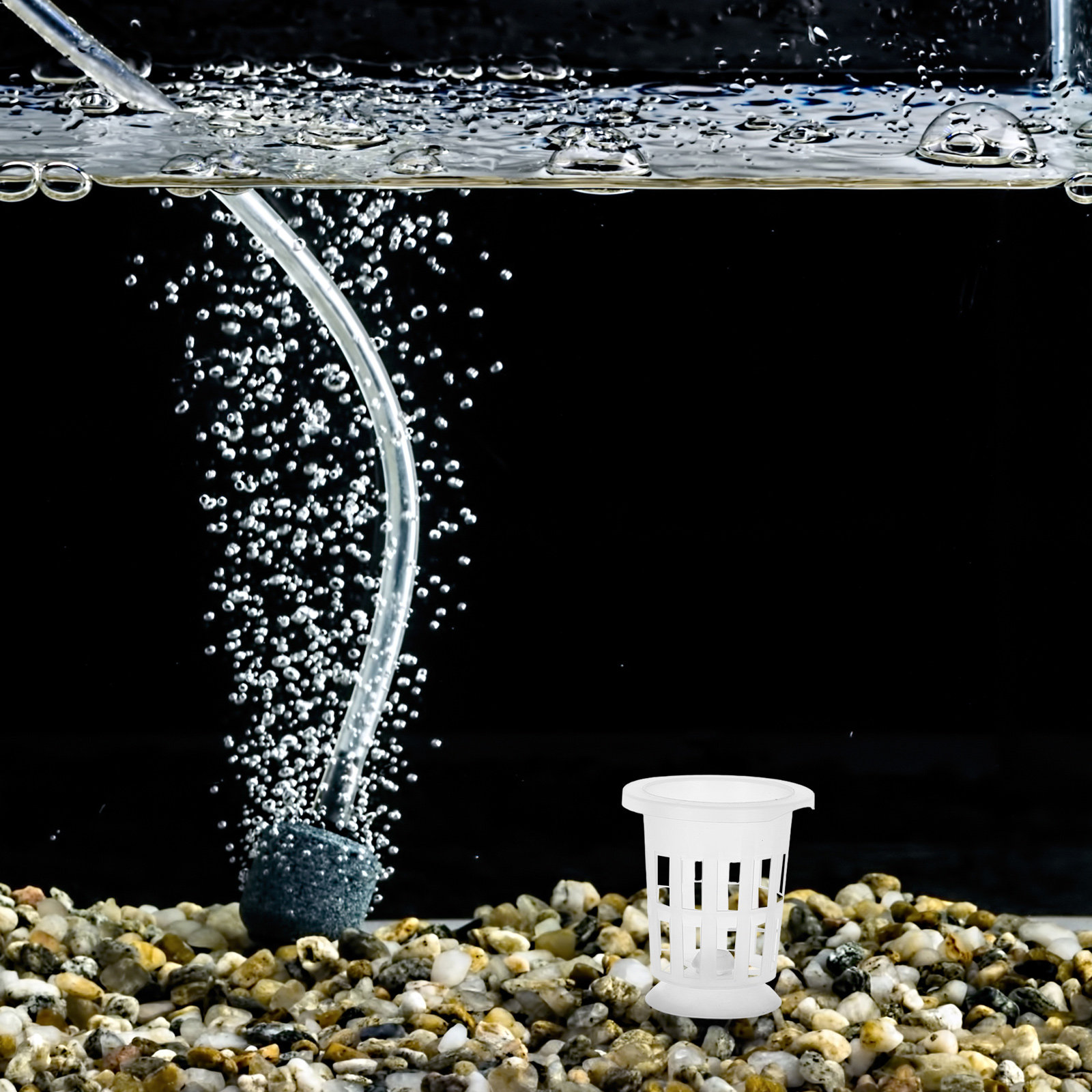 1Set Hydroponic Net Pot with S - Aquarium Planted Plants review and price