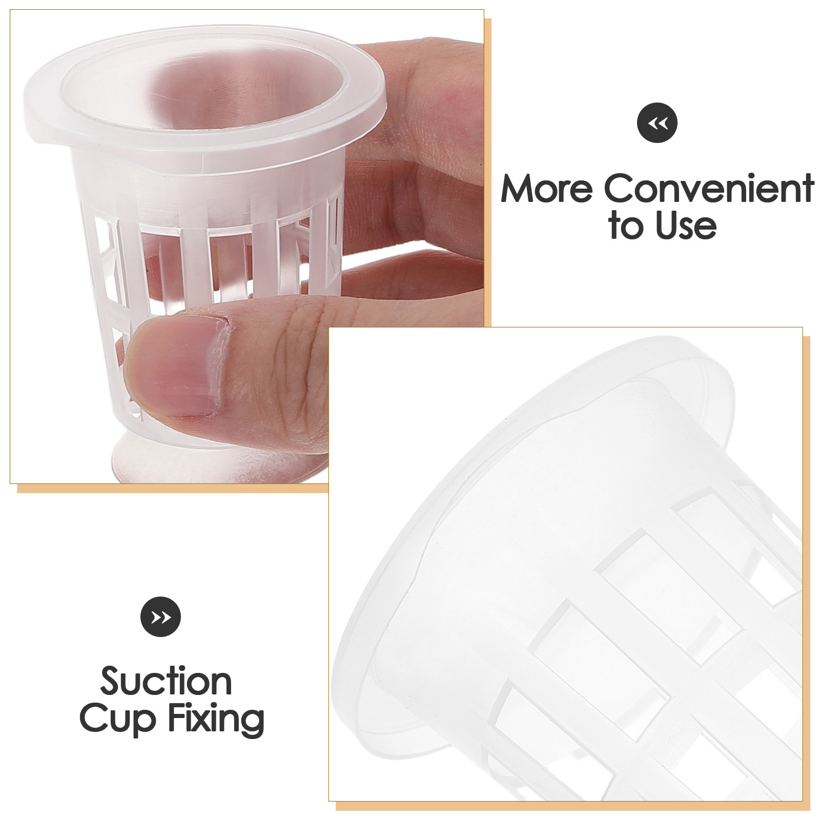 1Set Hydroponic Net Pot with S - Aquarium Planted Plants review and price