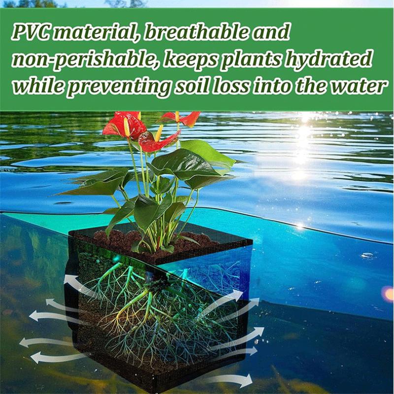 4 Pcs Black Mesh Pond Planting - Aquarium Planted Plants review and price