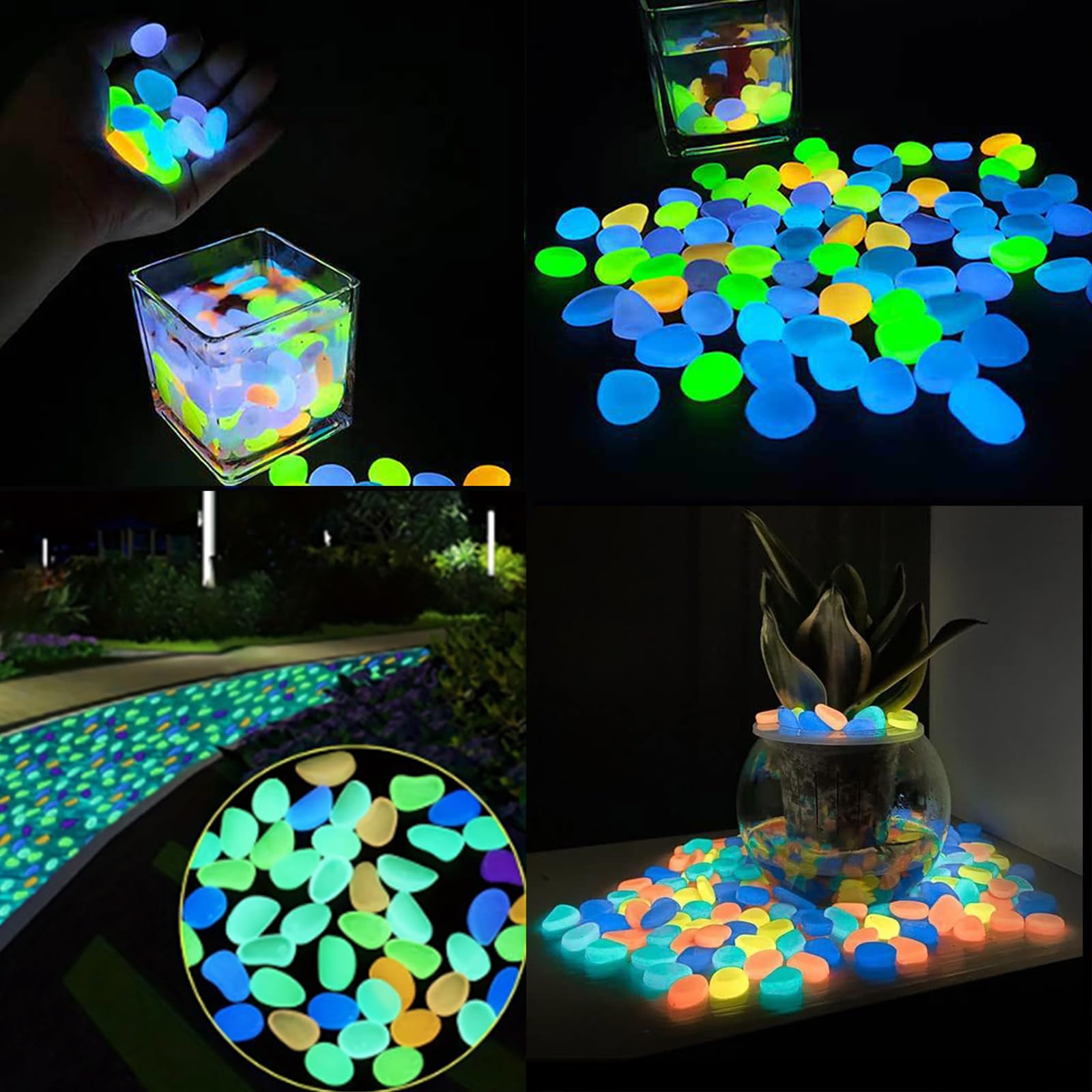Aquarium Decor Glow In The Dar - Aquarium Planted Plants review and price