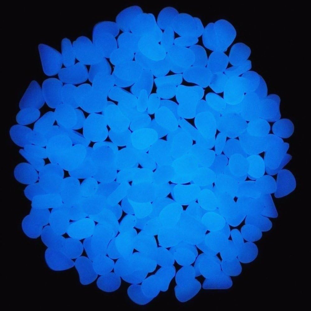 Fish Tank Rocks Glow Blue Pebb - Aquarium Planted Plants review and price