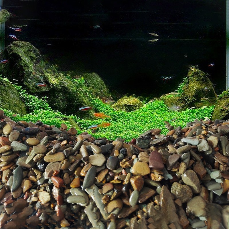 Stream Pebbles Aquarium Bottom - Aquarium Planted Sand review and price