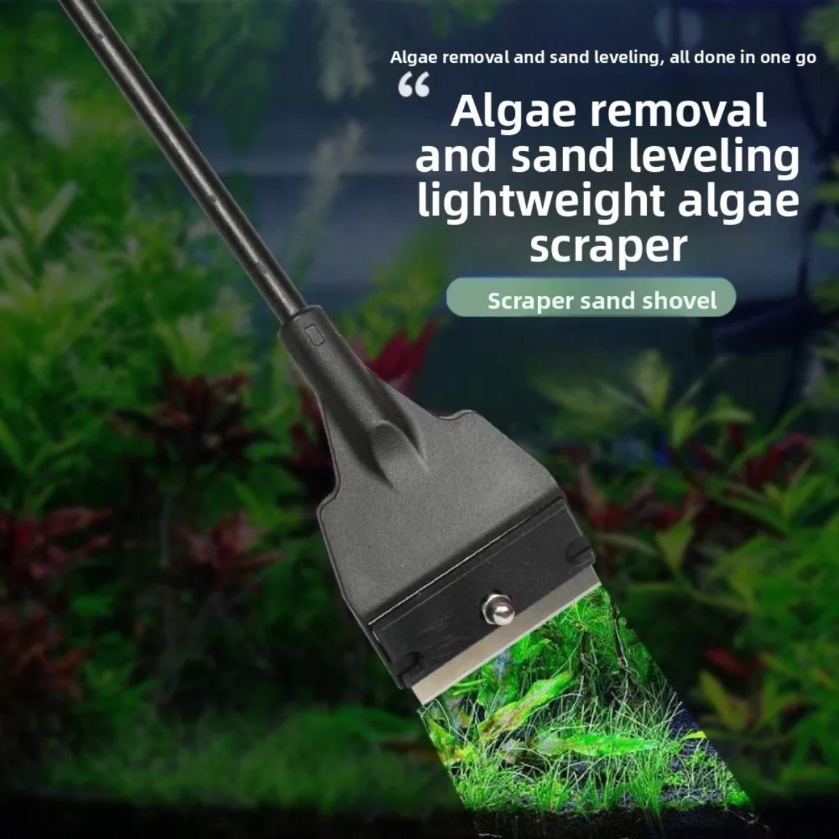 Fish Tank Glass Algae Scraper  - Aquarium Planted Sand review and price