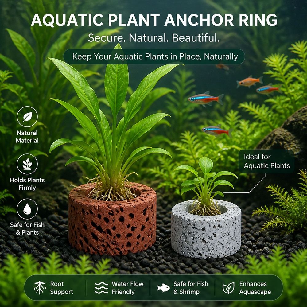 10Pcs Weighted Ring Aquatic Pl - Planted Aquarium Pictures review and price