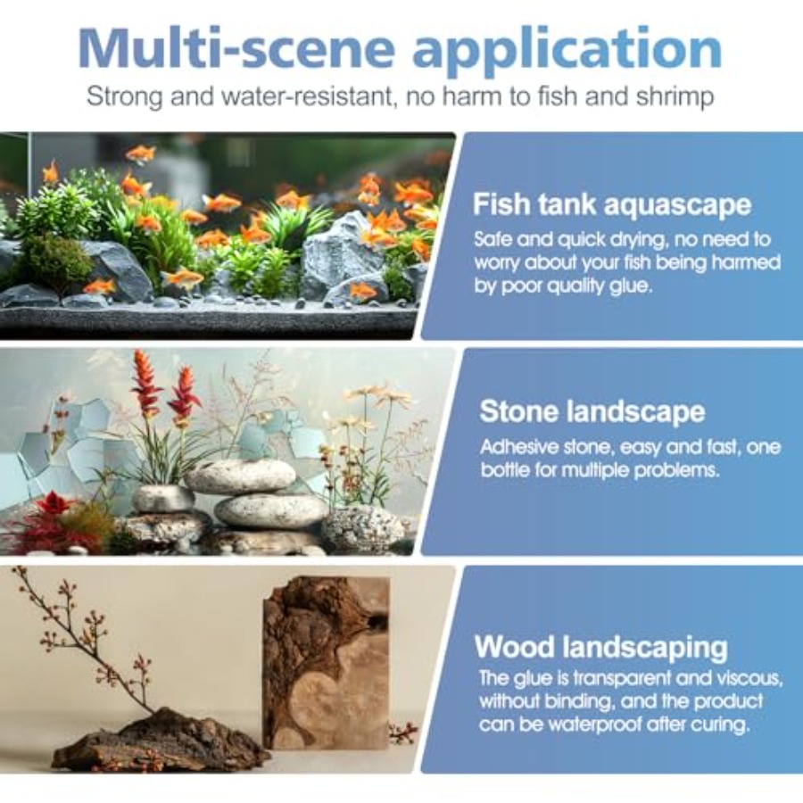 Aquarium Glue, Super Reef Glue - Planted Aquarium Moss review and price