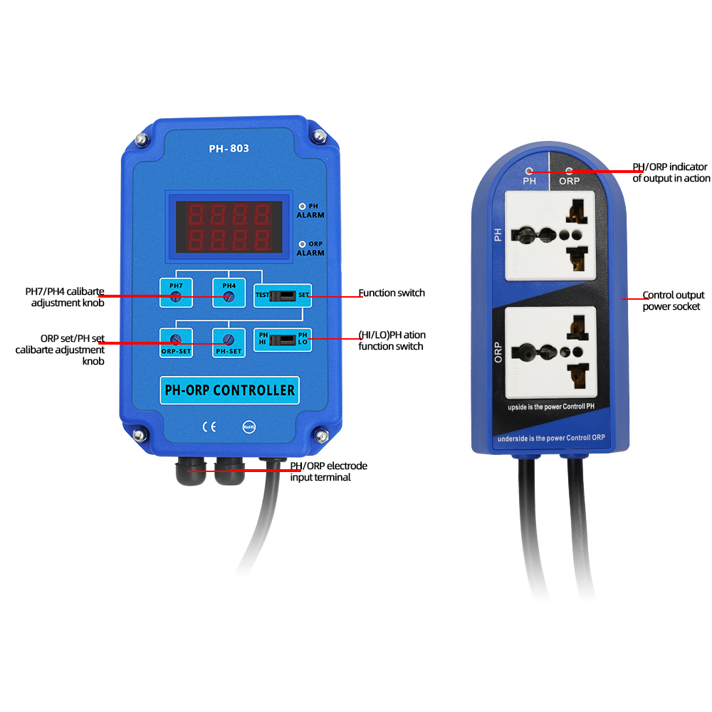 PH-803 Digital 2&1 PH ORP Redo - Planted Aquarium Ph review and price