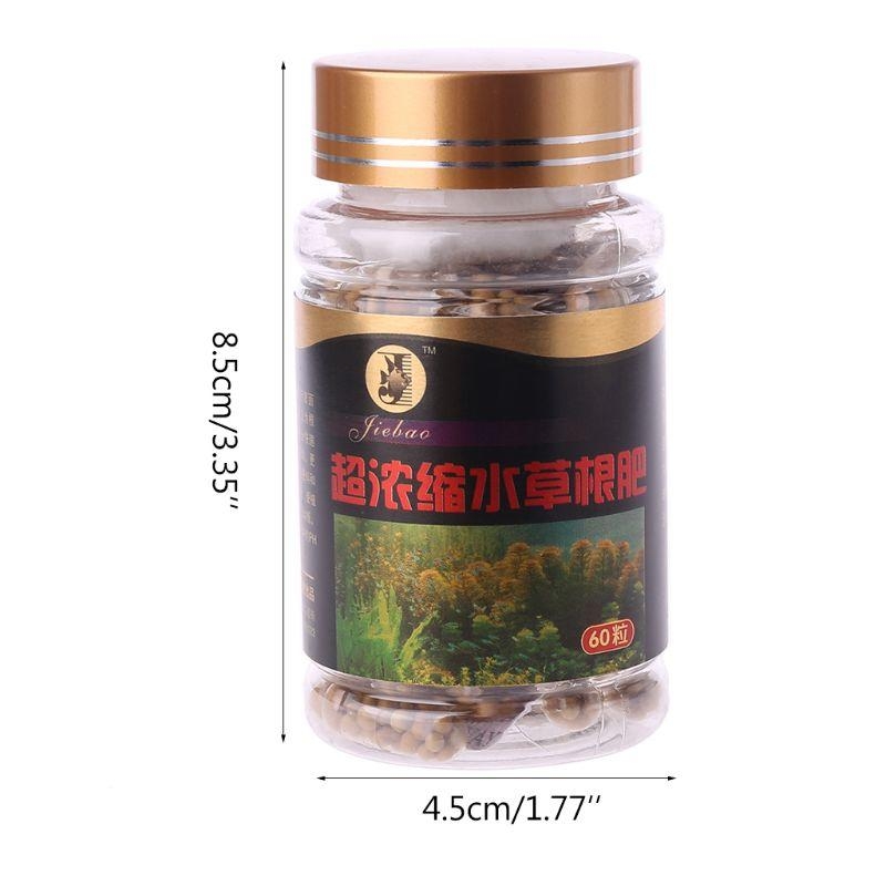 60 Pcs Plant Root Capsules Aqu - Aquarium Plant Root Fertilizer review and price