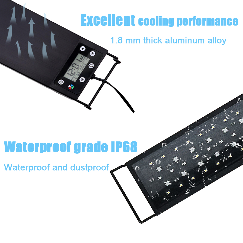 30-60cm Fish Tank 24/7 Full Sp - Aquarium Plant Growth Light review and price