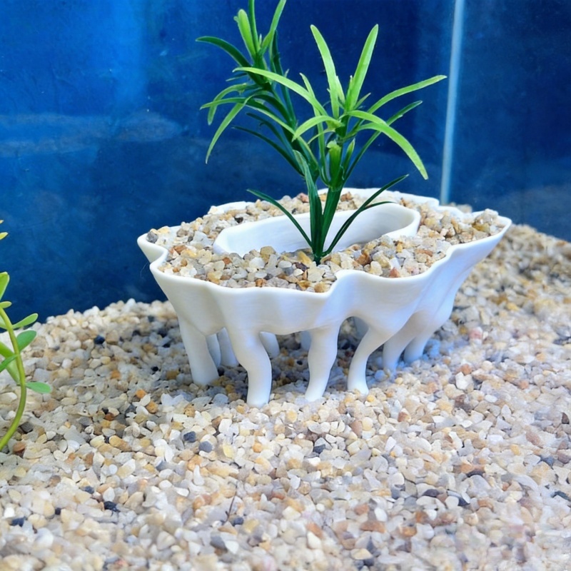 3D printed aquarium plants in  - Aquarium Planted Substrate review and price