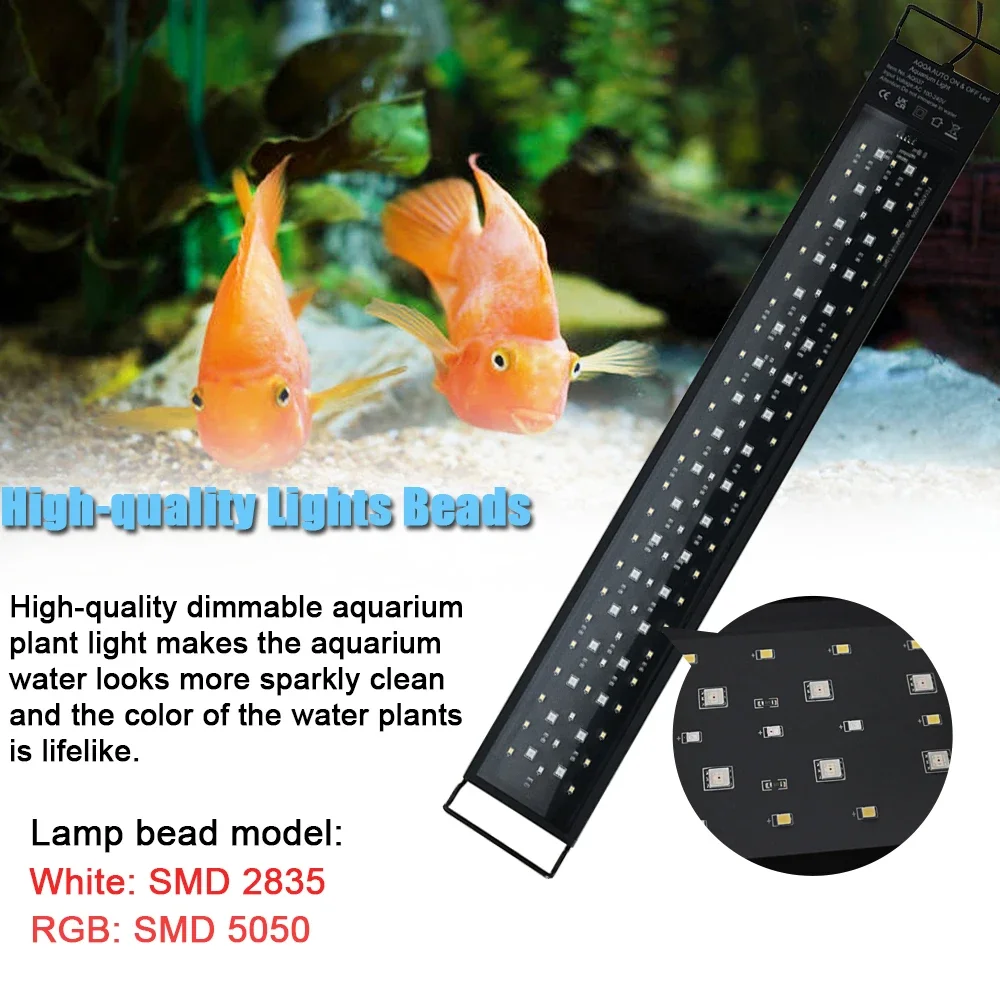 30-60cm Aquarium 24/7 Full Spe - Aquarium Plant Growth Light review and price
